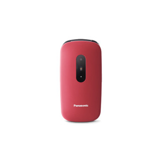 Panasonic KX-TU446EXR 6,1 cm (2.4") 110 g Rosso Telefono per anziani