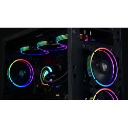 Enermax T.B.RGB AD. Case per computer Ventilatore 12 cm Nero