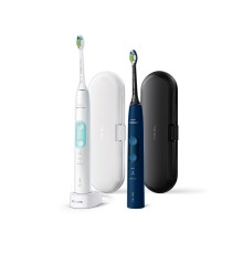 Philips Sonicare ProtectiveClean 5100 4500 series Spazzolini Elettrico Sonici, con custodia da viaggio, confezione da 1