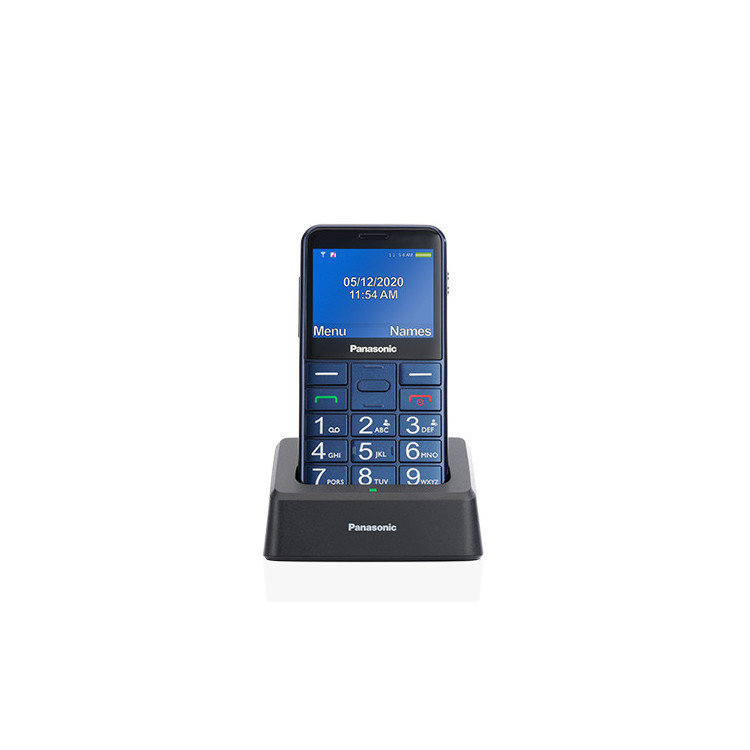 Panasonic KX-TU155 6,1 cm (2.4") 102 g Blu Telefono di livello base