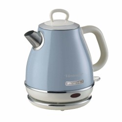 Ariete 2868 Bollitore Elettrico Vintage 1 Litro - Infusi, Tè e Tisane - Autospegnimento - Acciaio Inox - 1 Litro - 1600 Watt -