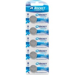 ROCKET 2032-5 batteria per uso domestico Batteria monouso CR2032 Litio