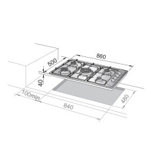 Panasonic KX-TU110 4,5 cm (1.77") Nero Telefono cellulare basico