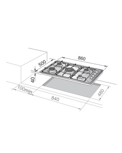 Panasonic KX-TU110 4,5 cm (1.77") Nero Telefono cellulare basico