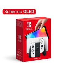 Nintendo Switch (modello Oled) Bianco, schermo 7 pollici