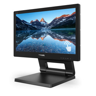 Philips 162B9T 00 Monitor PC 39,6 cm (15.6") 1366 x 768 Pixel HD LCD Touch screen Nero