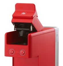 Illy Y3.3 Rossa Macchina per caffè a capsule iperespresso - in omaggio 36 classic, 18 intenso