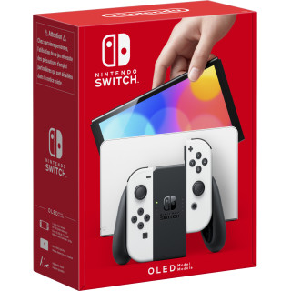 Nintendo Switch (modello Oled) Bianco, schermo 7 pollici