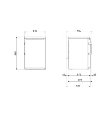 Smeg FA120E monoporta Libera installazione 114 L E Bianco