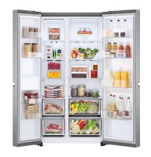 LG GSBV70PZTE Frigorifero Side-by-Side, Classe E, 655L, No frost, Inox